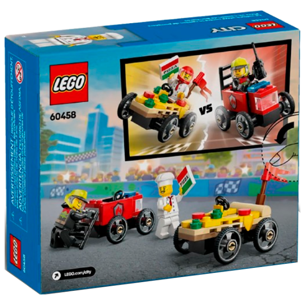 Конструктор LEGO Pizza VS Fire Race Транспорт/ Разноцветный photo 8