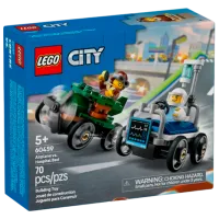 Конструктор LEGO Airplane VS. Hospital Bed Race Транспорт/ Разноцветный