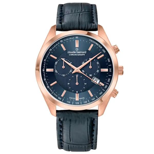 Наручные часы для мужчин Claude Bernard 10246-37R-BUIR Кварцевый / 42 мм photo 1 Наручные часы для мужчин Claude Bernard 10246-37R-BUIR Кварцевый / 42 мм photo 1
