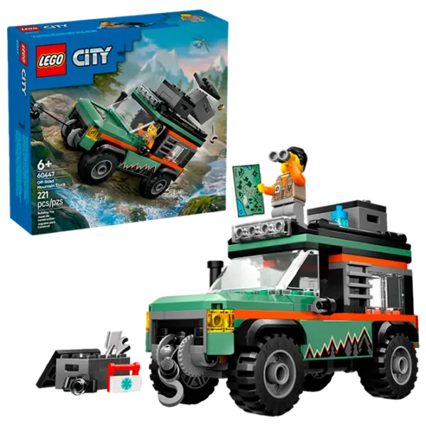 Constructor LEGO Off-Road 4x4 Mountain Truck SUV/ Multicolor photo 2