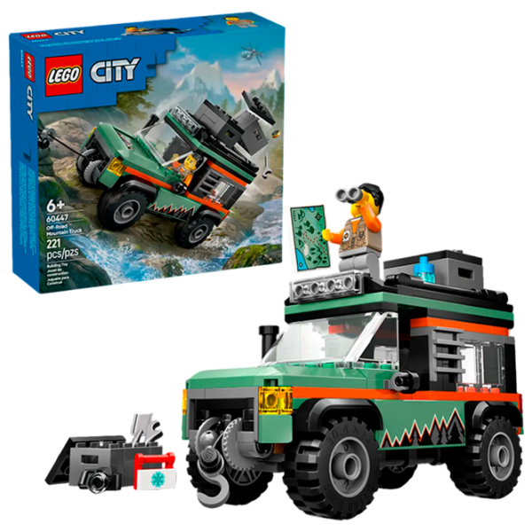 Constructor LEGO Off-Road 4x4 Mountain Truck SUV/ Multicolor photo 2