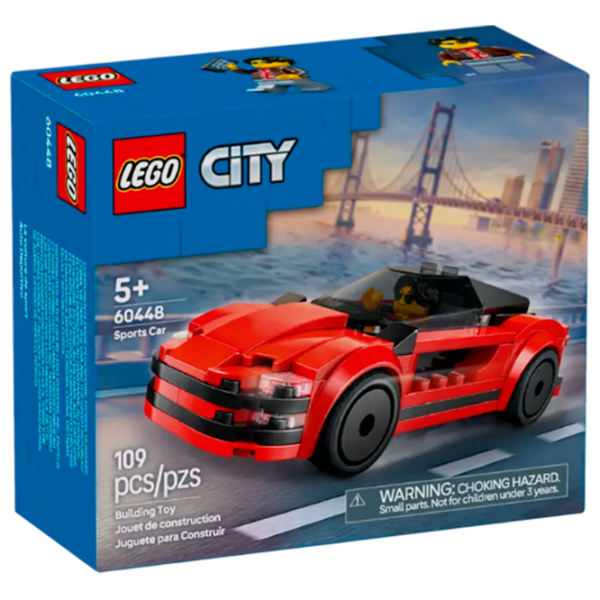 Конструктор LEGO Red Sports Car Спорткар/ Разноцветный photo 1 Конструктор LEGO Red Sports Car Спорткар/ Разноцветный photo 1
