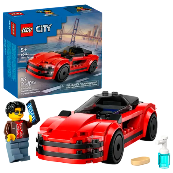 Конструктор LEGO Red Sports Car Спорткар/ Разноцветный photo 3 Конструктор LEGO Red Sports Car Спорткар/ Разноцветный photo 3