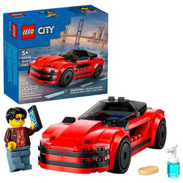 Конструктор LEGO Red Sports Car Спорткар/ Разноцветный photo 3 Конструктор LEGO Red Sports Car Спорткар/ Разноцветный photo 3