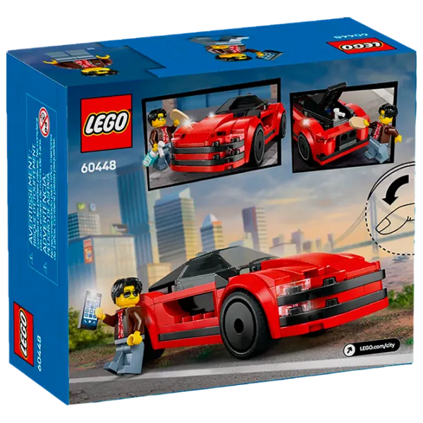 Конструктор LEGO Red Sports Car Спорткар/ Разноцветный photo 8 Конструктор LEGO Red Sports Car Спорткар/ Разноцветный photo 8