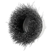 Perie conică din sârmă ondulată BGS 3076 75 mm