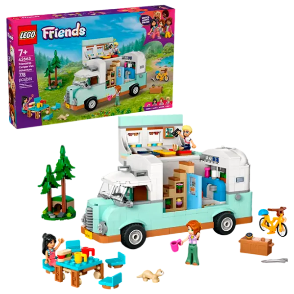 Конструктор LEGO Friendship Camper Van Adventure Город Хартлейк/ Разноцветный photo 3