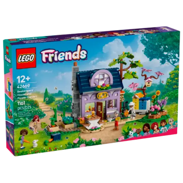 Constructor LEGO Beekeepers House and Flower Garden Orașul Heartlake/ Multicolor photo 1