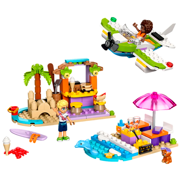 Constructor LEGO Creative Beach and Travel Suitcase Orașul Heartlake/ Multicolor photo 3