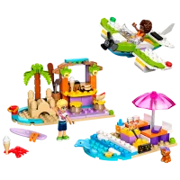 Constructor LEGO Creative Beach and Travel Suitcase Orașul Heartlake/ Multicolor photo 3