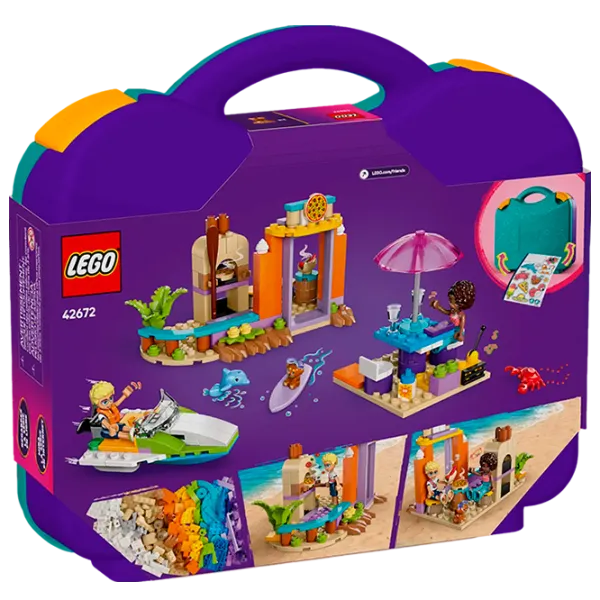Constructor LEGO Creative Beach and Travel Suitcase Orașul Heartlake/ Multicolor photo 8