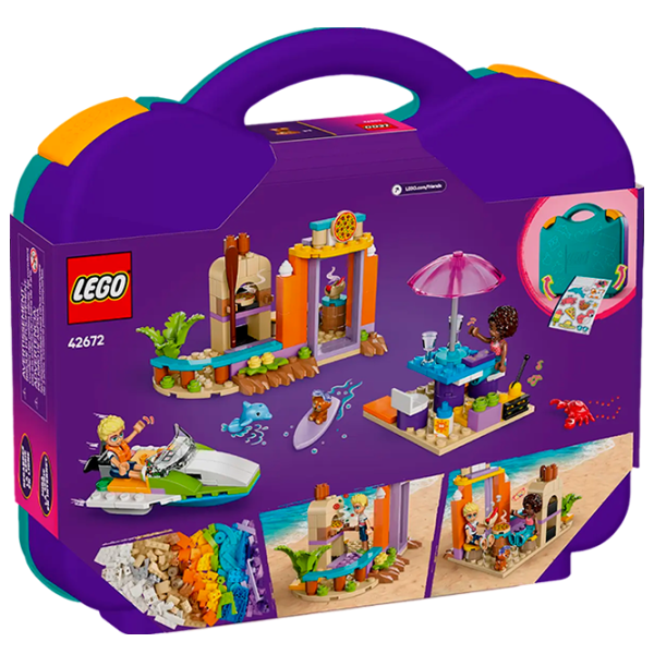 Constructor LEGO Creative Beach and Travel Suitcase Orașul Heartlake/ Multicolor photo 8
