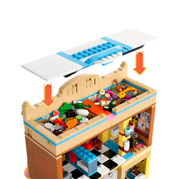 Конструктор LEGO Restaurant and Cooking School Город Хартлейк/ Разноцветный photo 3