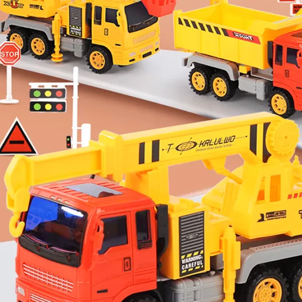 Грузовик Richi Tichi 66050 8600020366050  / / Серый Красный photo 5 Грузовик Richi Tichi 66050 8600020366050  / / Серый Красный photo 5