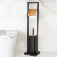 Perie WC 5Five 50316 Bambuc / De podea photo 3