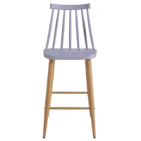 Барный стул Jack НФ-0002070  Пластик / Пластик / Grey