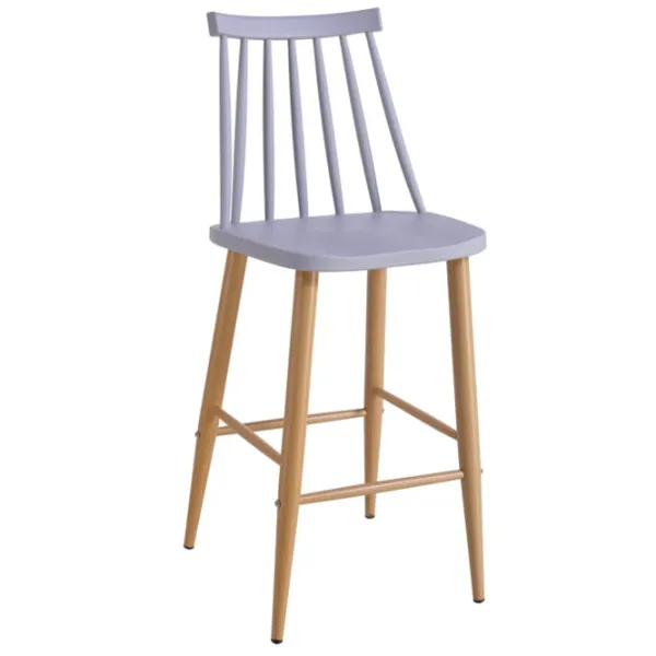 Scaun de bar Jack НФ-0002070  Plastic / Plastic / Grey photo 2 Scaun de bar Jack НФ-0002070  Plastic / Plastic / Grey photo 2