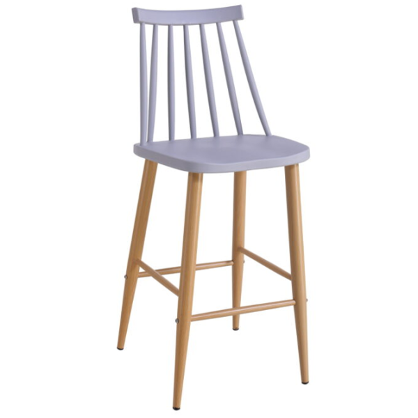Scaun de bar Jack НФ-0002070  Plastic / Plastic / Grey photo 2 Scaun de bar Jack НФ-0002070  Plastic / Plastic / Grey photo 2