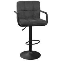 Барный стул Deco SB-042  Экокожа / Металл / Dark Grey