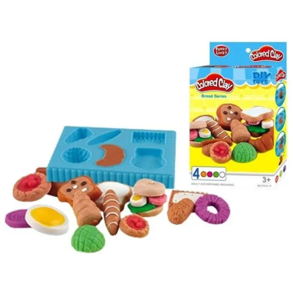 Set de plastilină Funny Lucky 43968  Multicolor / 3+ photo 1