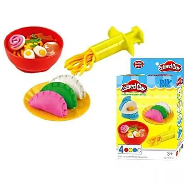 Set de plastilină Funny Lucky 43967  Multicolor / 3+ photo 1