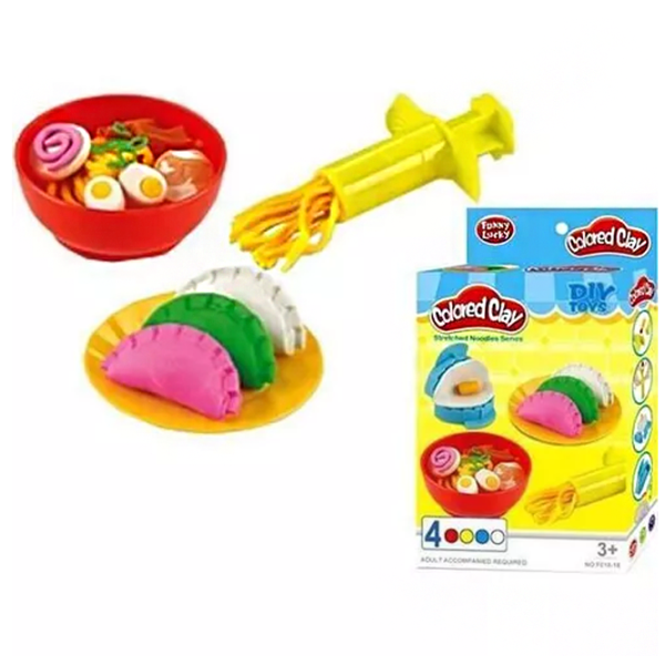 Set de plastilină Funny Lucky 43967  Multicolor / 3+ photo 1