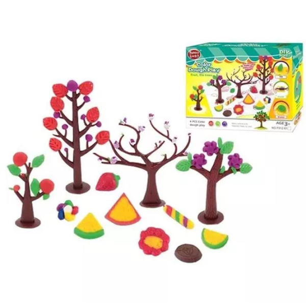 Set de plastilină Funny Lucky 43952 Multicolor / 3+ photo 2