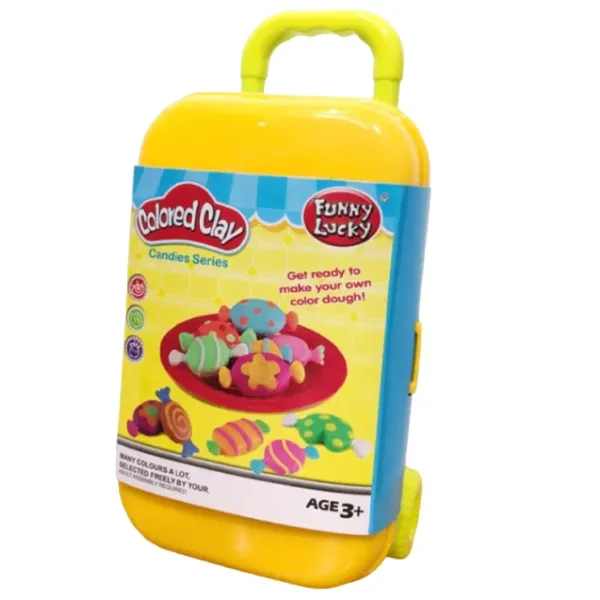 Set de plastilină Funny Lucky 43516  Multicolor / 3+ photo 3