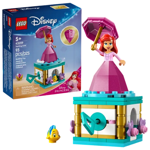 Constructor LEGO Twirling Ariel Ariel/ Multicolor photo 3 Constructor LEGO Twirling Ariel Ariel/ Multicolor photo 3