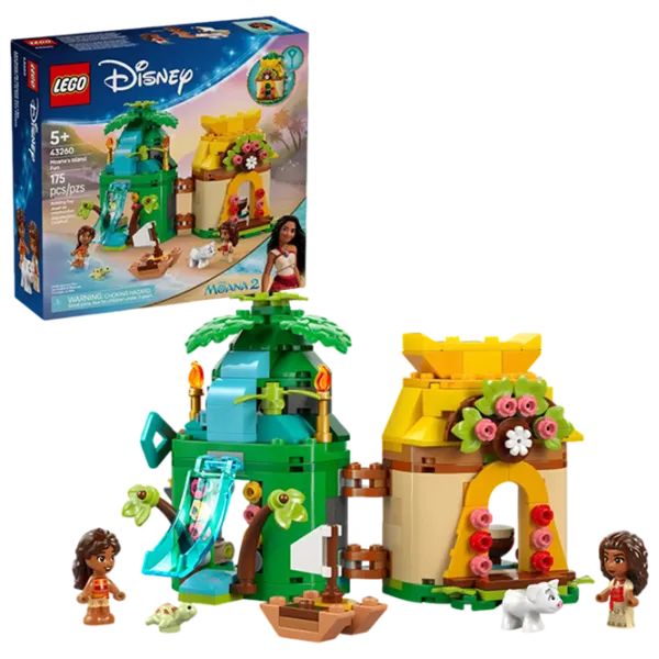 Constructor LEGO Moana's Island Fun Vaiana/ Multicolor photo 3 Constructor LEGO Moana's Island Fun Vaiana/ Multicolor photo 3