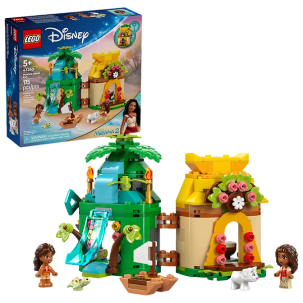 Constructor LEGO Moana's Island Fun Vaiana/ Multicolor photo 3 Constructor LEGO Moana's Island Fun Vaiana/ Multicolor photo 3