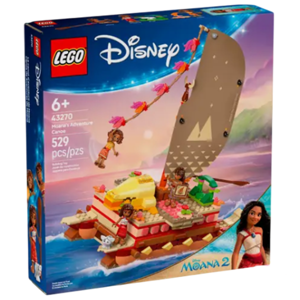Constructor LEGO Moana's Adventure Canoe Vaiana/ Multicolor photo 1