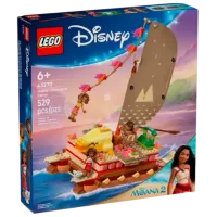 Constructor LEGO Moana's Adventure Canoe Vaiana/ Multicolor