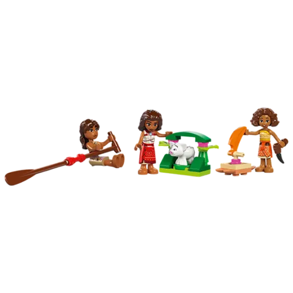 Constructor LEGO Moana's Adventure Canoe Vaiana/ Multicolor photo 2