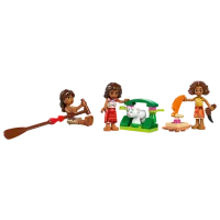 Constructor LEGO Moana's Adventure Canoe Vaiana/ Multicolor photo 2
