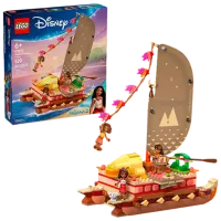 Constructor LEGO Moana's Adventure Canoe Vaiana/ Multicolor photo 3