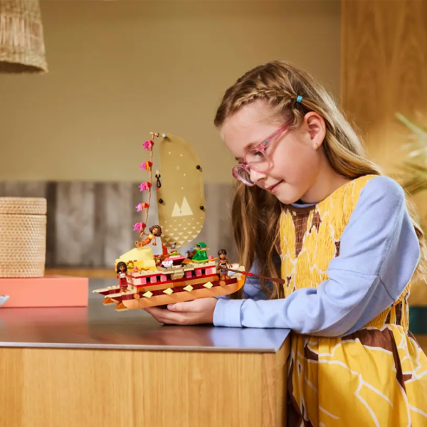 Constructor LEGO Moana's Adventure Canoe Vaiana/ Multicolor photo 5