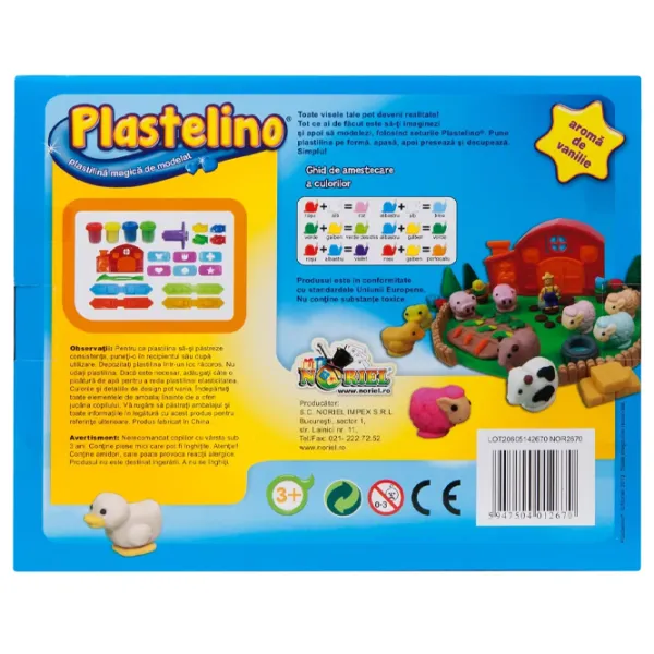 Набор пластилина Noriel NOR2670  Разноцветный / 3+ photo 5 Набор пластилина Noriel NOR2670  Разноцветный / 3+ photo 5