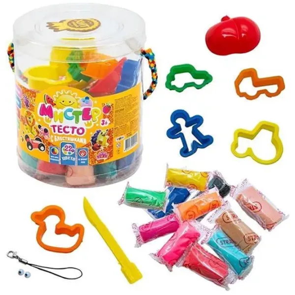 Set de plastilină Strateg 71103 Multicolor / 3+ photo 2 Set de plastilină Strateg 71103 Multicolor / 3+ photo 2