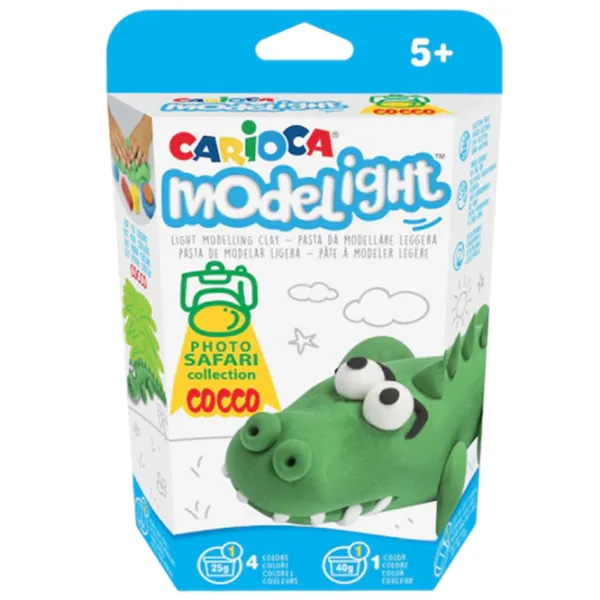 Set de plastilină Carioca 53264 Multicolor / 5+ photo 1 Set de plastilină Carioca 53264 Multicolor / 5+ photo 1