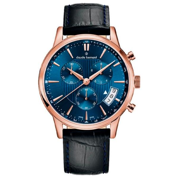 Наручные часы для мужчин Claude Bernard 01002-37R-BUIR Кварцевый / 42 мм photo 1 Наручные часы для мужчин Claude Bernard 01002-37R-BUIR Кварцевый / 42 мм photo 1