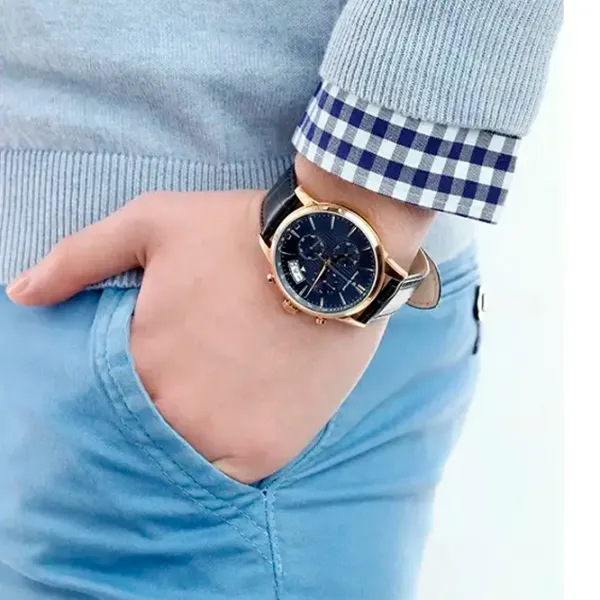 Наручные часы для мужчин Claude Bernard 01002-37R-BUIR Кварцевый / 42 мм photo 2 Наручные часы для мужчин Claude Bernard 01002-37R-BUIR Кварцевый / 42 мм photo 2