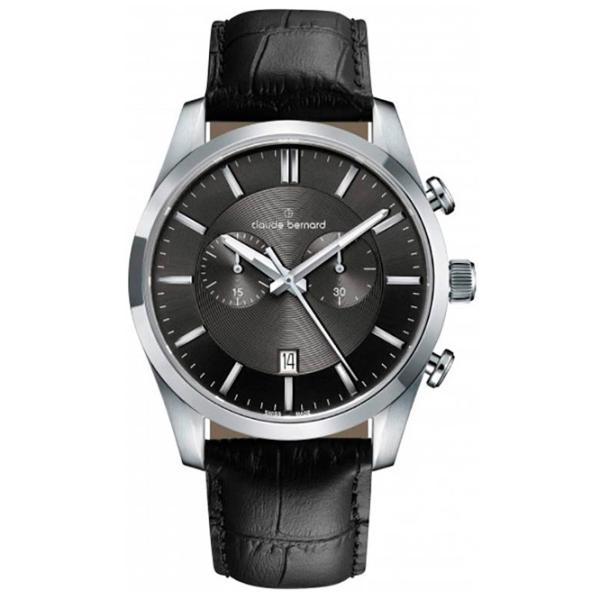 Наручные часы для мужчин Claude Bernard 10103-3-NIN2 Кварцевый / 42 мм photo 1 Наручные часы для мужчин Claude Bernard 10103-3-NIN2 Кварцевый / 42 мм photo 1