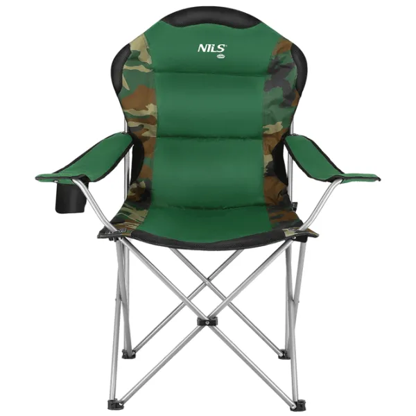 Scaun camping Nils Camp NC3080 Poliester / Camuflage photo 3
