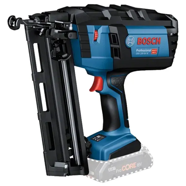 Pistol pneumatic Bosch GNH18V-64M Blue /  photo 1