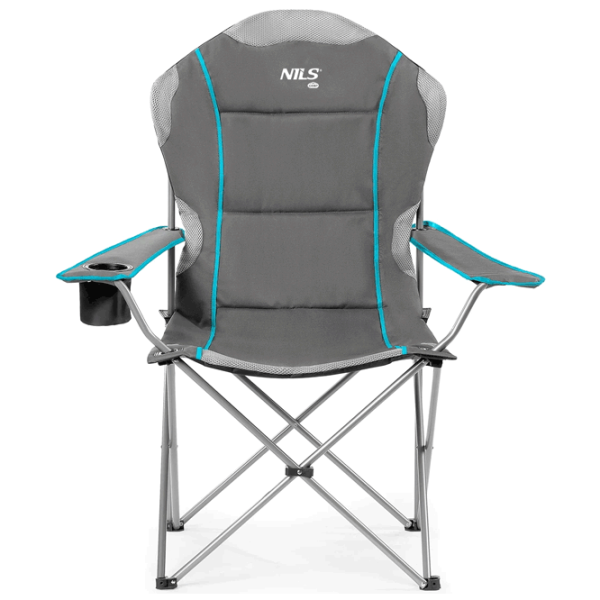 Scaun camping Nils Camp NC3080 Poliester / Light Gray photo 1