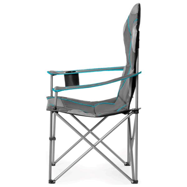 Scaun camping Nils Camp NC3080 Poliester / Light Gray photo 2