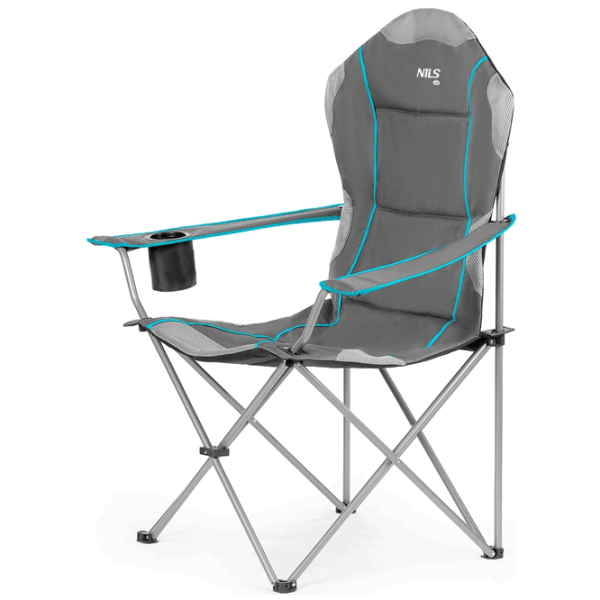 Scaun camping Nils Camp NC3080 Poliester / Light Gray photo 14