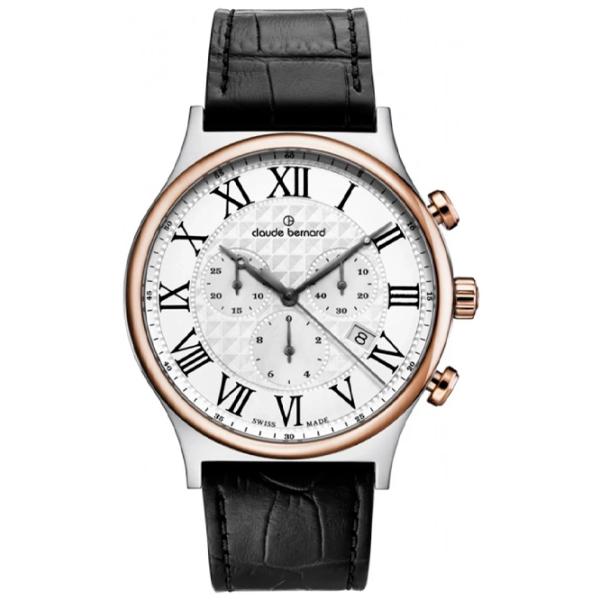 Наручные часы для мужчин Claude Bernard 10217-357R-AR Кварцевый / 42 мм photo 1 Наручные часы для мужчин Claude Bernard 10217-357R-AR Кварцевый / 42 мм photo 1
