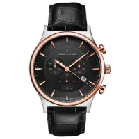 Ceas de mână pentru bărbați Claude Bernard 10217-357R-NIR1 Cuarț / 42 mm